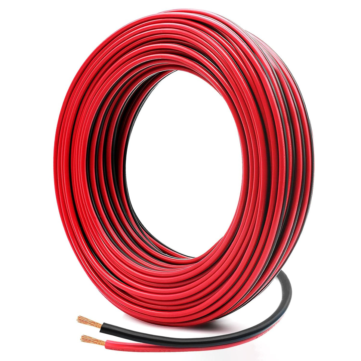 Low Voltage Landscape Lighting Wire Red Black 100 Feet A44746