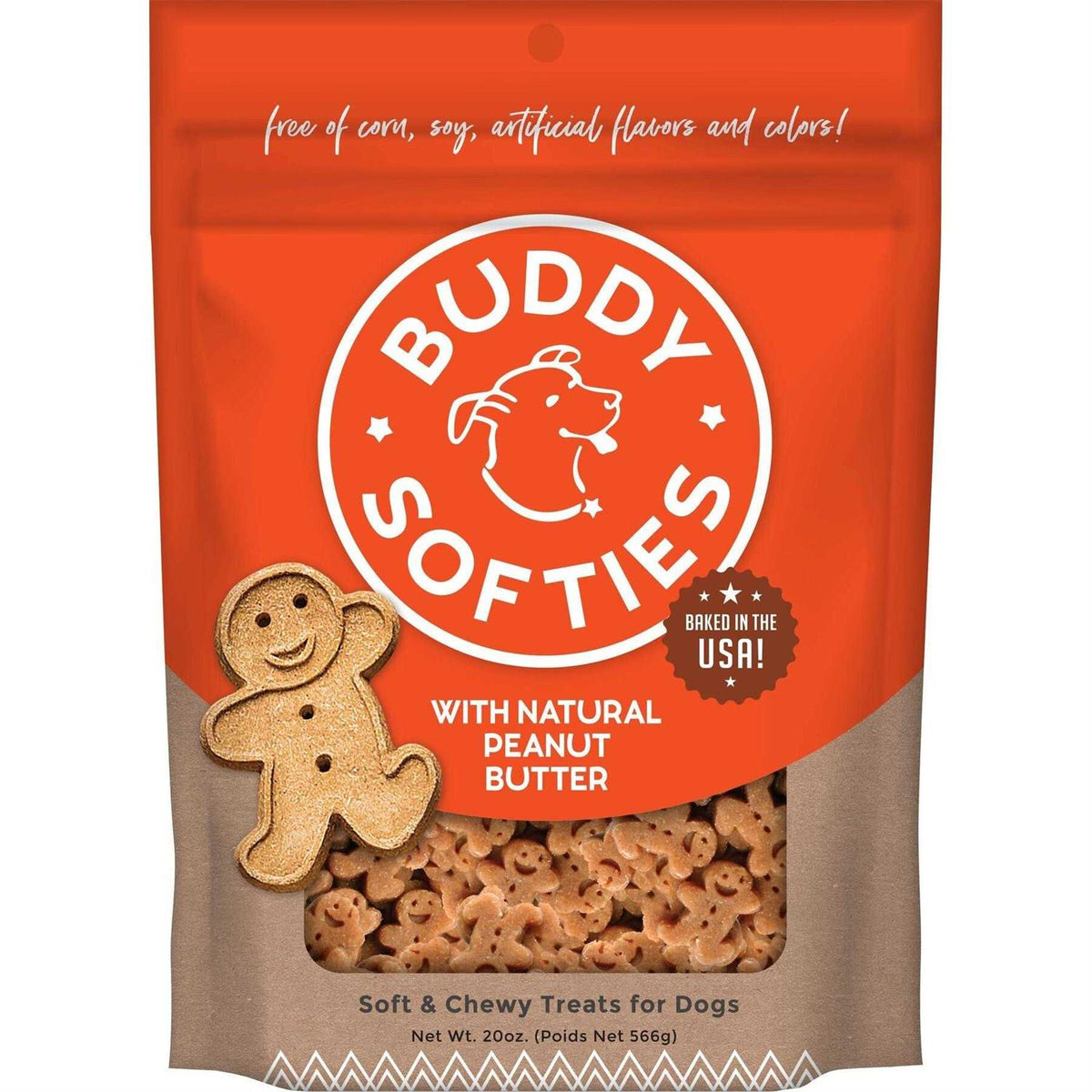 Peanut Butter Soft and Chewy Dog Treats M832547