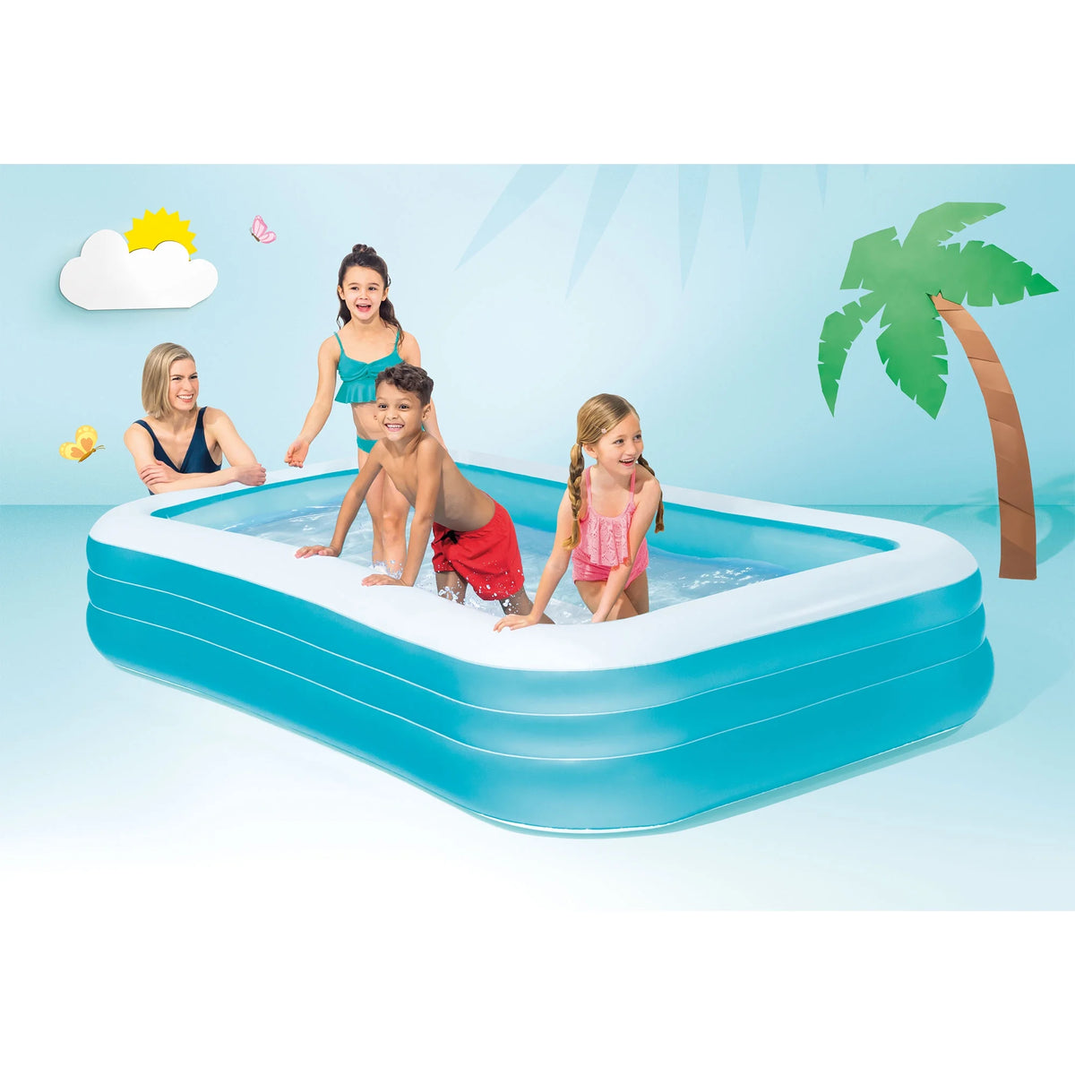 Inflatable Family Lounge Pool U551921