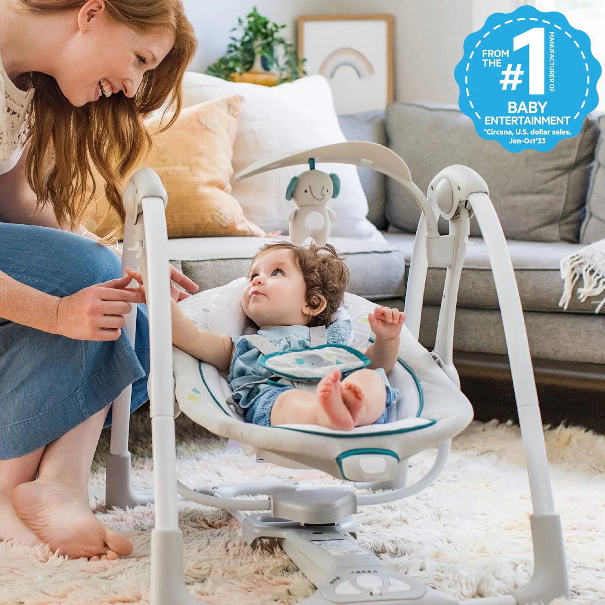 Portable Vibrating Baby Swing L59871